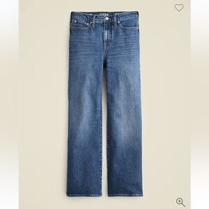 J Crew High-rise Slim Wide Jean in 1996 Semi-Stretch, Size 25